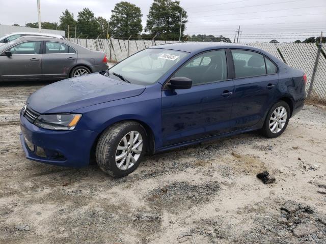 3VW1K7AJ0BM105908 - 2011 VOLKSWAGEN JETTA BASE 蓝色 照片 1