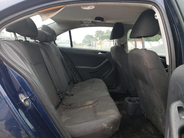 3VW1K7AJ0BM105908 - 2011 VOLKSWAGEN JETTA BASE 蓝色 照片 10