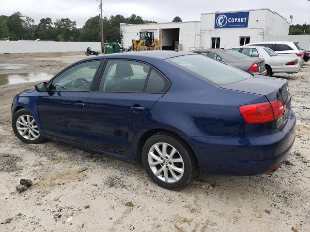 3VW1K7AJ0BM105908 - 2011 VOLKSWAGEN JETTA BASE 蓝色 照片 2