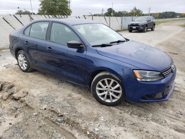 3VW1K7AJ0BM105908 - 2011 VOLKSWAGEN JETTA BASE 蓝色 照片 4