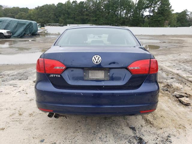 3VW1K7AJ0BM105908 - 2011 VOLKSWAGEN JETTA BASE 蓝色 照片 6