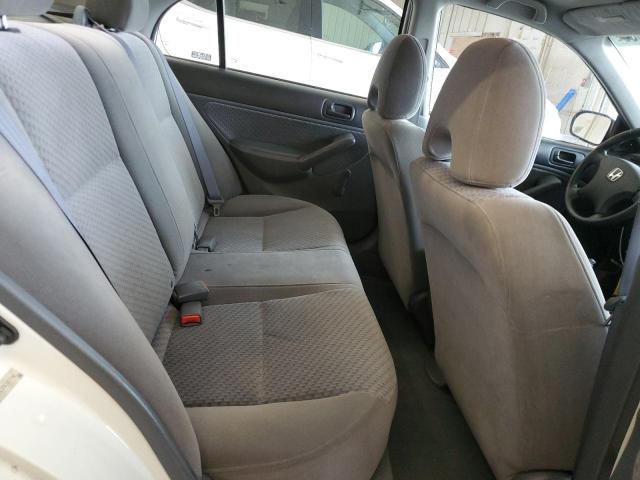 1HGES16374L007198 - 2004 HONDA CIVIC DX VP WHITE photo 10