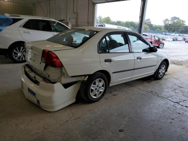1HGES16374L007198 - 2004 HONDA CIVIC DX VP WHITE photo 3
