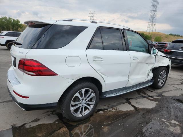 4JGDA5HB1GA639201 - 2016 MERCEDES-BENZ GLE 350 4MATIC WHITE photo 3