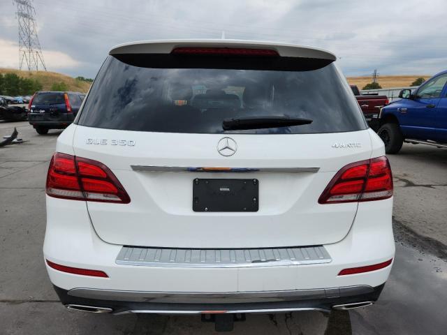 4JGDA5HB1GA639201 - 2016 MERCEDES-BENZ GLE 350 4MATIC WHITE photo 6