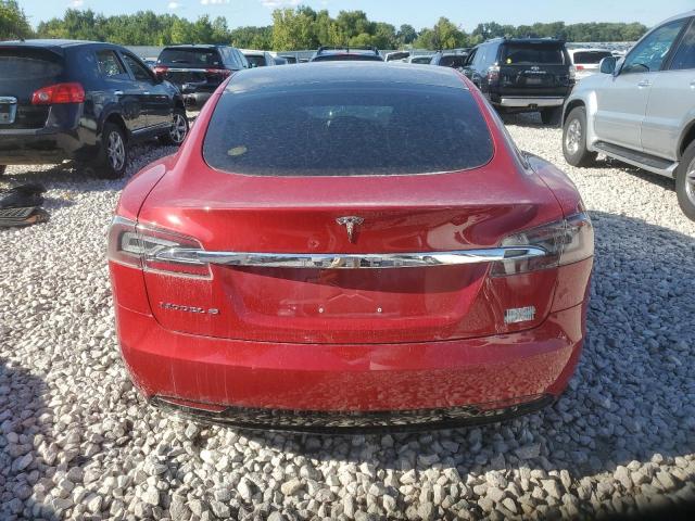 5YJSA1E29HF190321 - 2017 TESLA MODEL S Qırmızı foto 6
