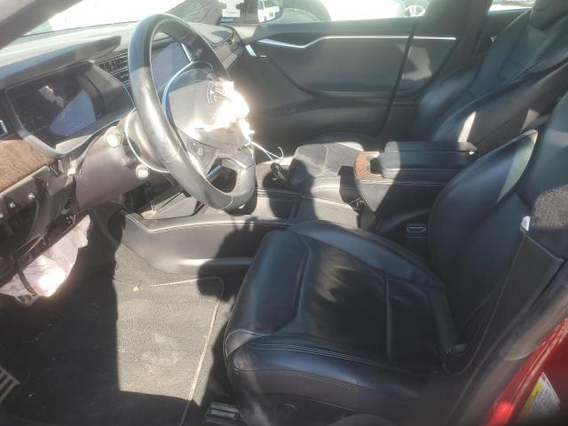 5YJSA1E29HF190321 - 2017 TESLA MODEL S Qırmızı foto 7