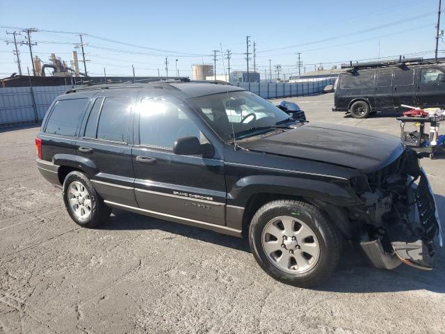 1J4GX48S31C725416 - 2001 JEEP GRAND CHER LAREDO BLACK photo 4