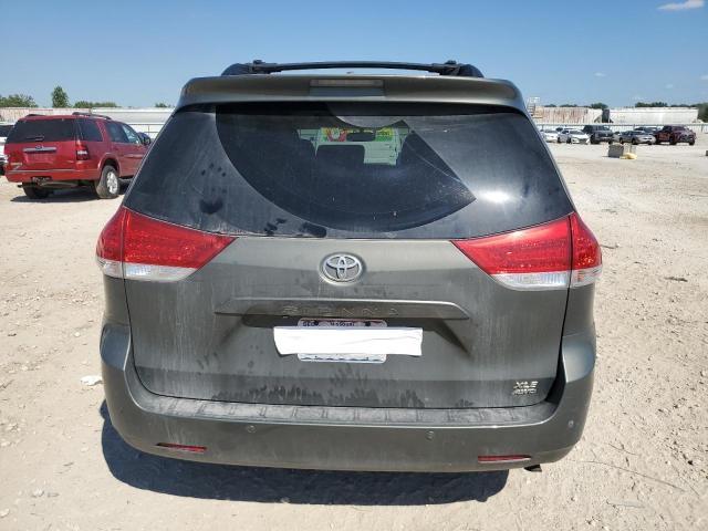 5TDDK3DC3BS005212 - 2011 TOYOTA SIENNA XLE GRAY photo 6