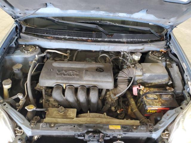 2T1KR32E13C157717 - 2003 TOYOTA COROLLA MA XR SILVER photo 11