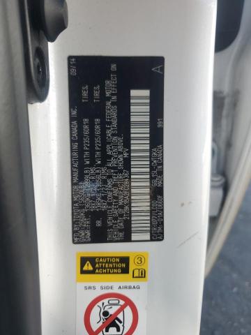 2T2BK1BA2FC284367 - 2015 LEXUS RX 350 BASE WHITE photo 13