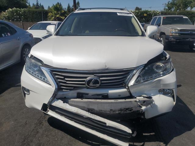 2T2BK1BA2FC284367 - 2015 LEXUS RX 350 BASE WHITE photo 5