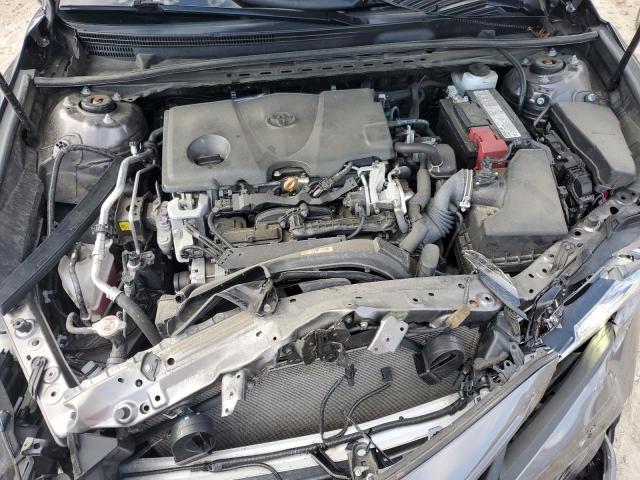 4T1B11HK7KU806524 - 2019 TOYOTA CAMRY L ნაცრისფერი ფოტო 11