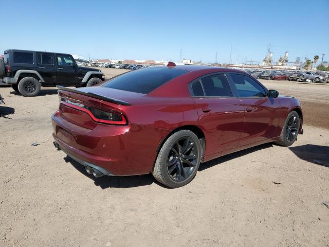 2C3CDXHG6JH179318 - 2018 DODGE CHARGER SXT PLUS BURGUNDY photo 3