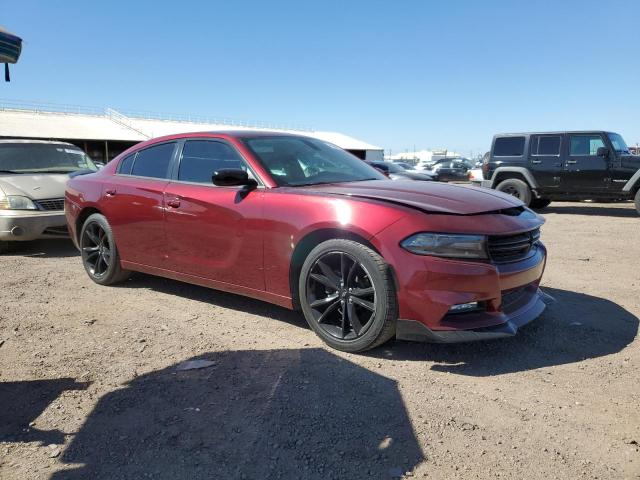 2C3CDXHG6JH179318 - 2018 DODGE CHARGER SXT PLUS BURGUNDY photo 4