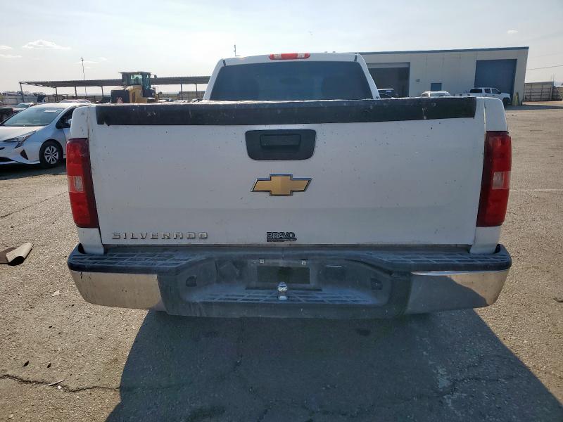 1GCEC14X77Z622918 - 2007 CHEVROLET SILVERADO C1500 CLASSIC WHITE photo 6