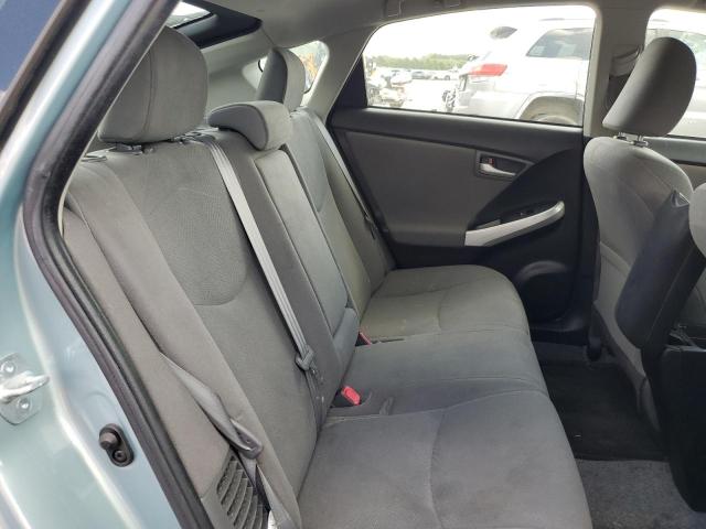 JTDKN3DUXE1738186 - 2014 TOYOTA PRIUS TURQUOISE photo 10