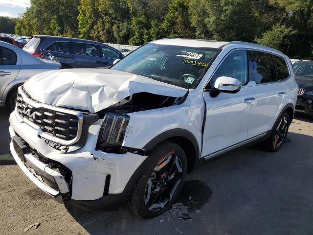 5XYP6DGC9PG351949 - 2023 KIA TELLURIDE S WHITE photo 1