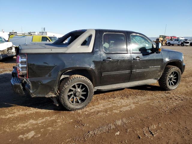 3GNVKFE07AG204276 - 2010 CHEVROLET AVALANCHE LT BLACK photo 3