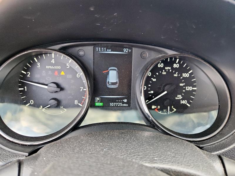 KNMAT2MT5HP616758 - 2017 NISSAN ROGUE S BLACK photo 9