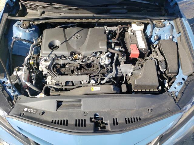 4T1T11AK2PU126679 - 2023 TOYOTA CAMRY SE NIGHT SHADE BLUE photo 11