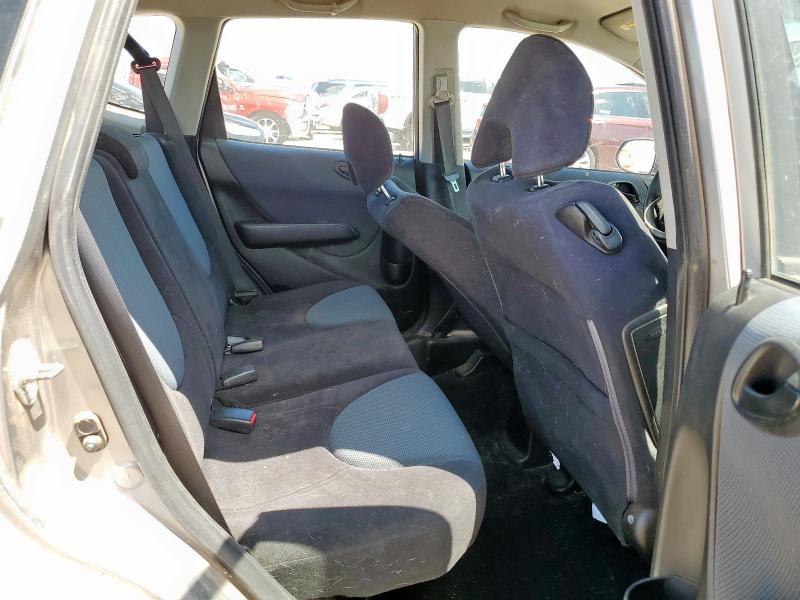 JHMGD37668S055484 - 2008 HONDA FIT SPORT SILVER photo 10