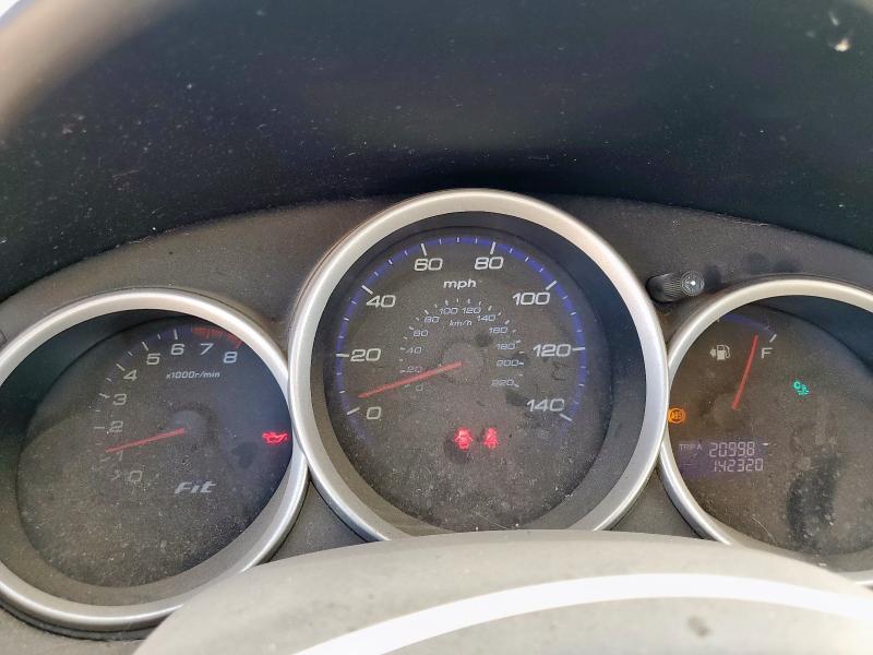 JHMGD37668S055484 - 2008 HONDA FIT SPORT SILVER photo 9