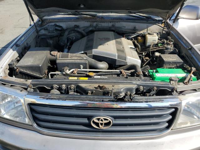 JTEHT05J912009163 - 2001 TOYOTA LAND CRUIS SILVER photo 12