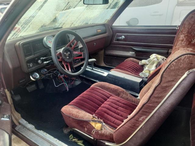 1W27HA1436941 - 1980 CHEVROLET MALIBU BURGUNDY photo 7