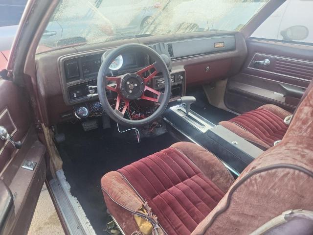 1W27HA1436941 - 1980 CHEVROLET MALIBU BURGUNDY photo 8