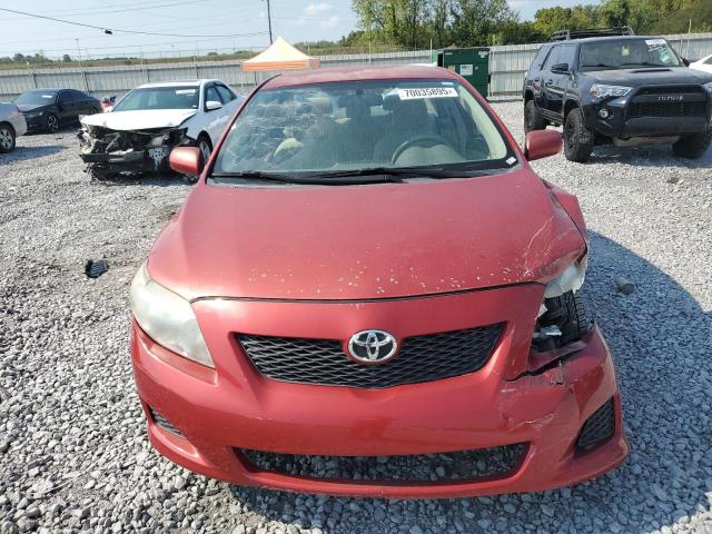 1NXBU40E49Z058596 - 2009 TOYOTA COROLLA BASE Kırmızı fotoğraf 5