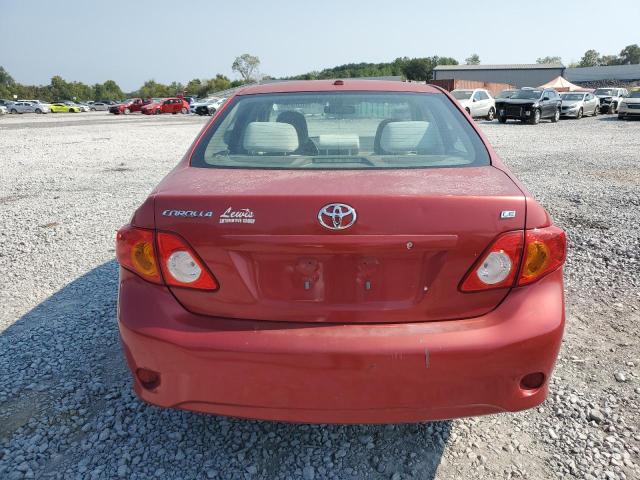 1NXBU40E49Z058596 - 2009 TOYOTA COROLLA BASE Kırmızı fotoğraf 6