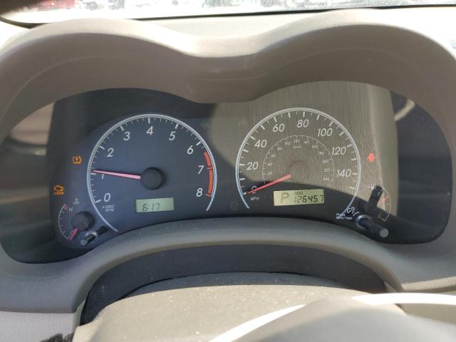 1NXBU40E49Z058596 - 2009 TOYOTA COROLLA BASE Kırmızı fotoğraf 9