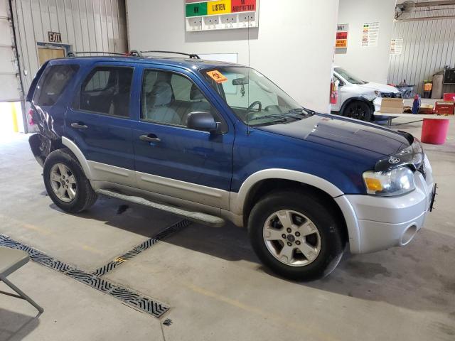 1FMYU93127KB07948 - 2007 FORD ESCAPE XLT Көк фото 4