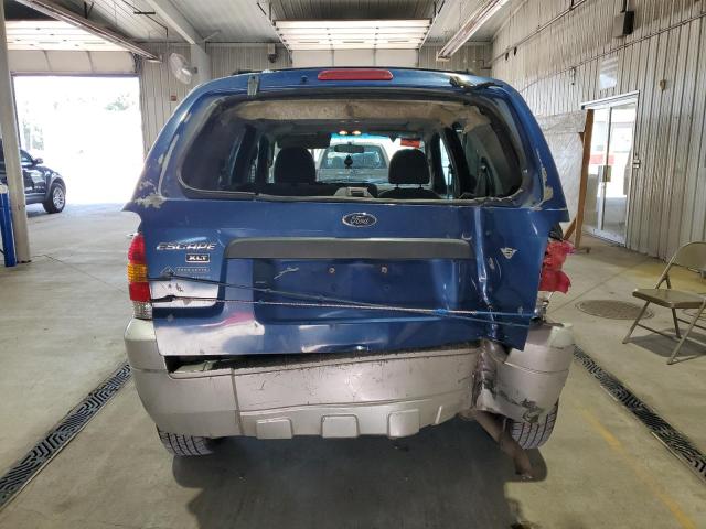 1FMYU93127KB07948 - 2007 FORD ESCAPE XLT Көк фото 6