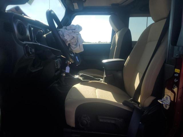 1C4GJXAG0MW840024 - 2021 JEEP WRANGLER SPORT Bordo foto 7