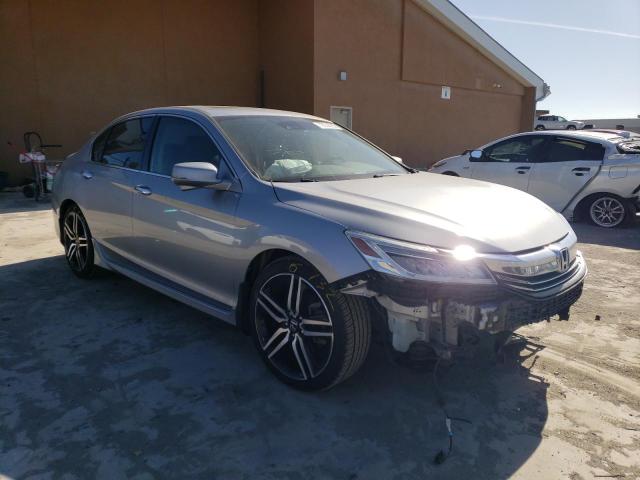 1HGCR3F96HA035367 - 2017 HONDA ACCORD TOURING SILVER photo 4