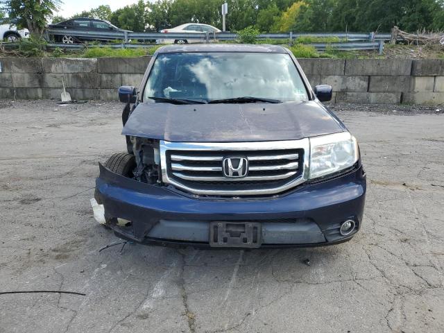 5FNYF4H59EB042166 - 2014 HONDA PILOT EXL BLUE photo 5