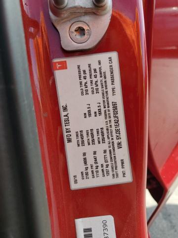 5YJ3E1EA2JF026897 - 2018 TESLA MODEL 3 Qırmızı foto 12