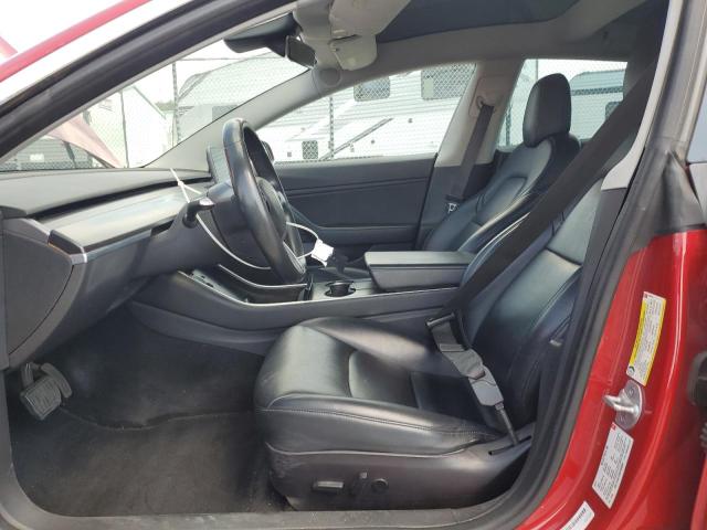 5YJ3E1EA2JF026897 - 2018 TESLA MODEL 3 Qırmızı foto 7