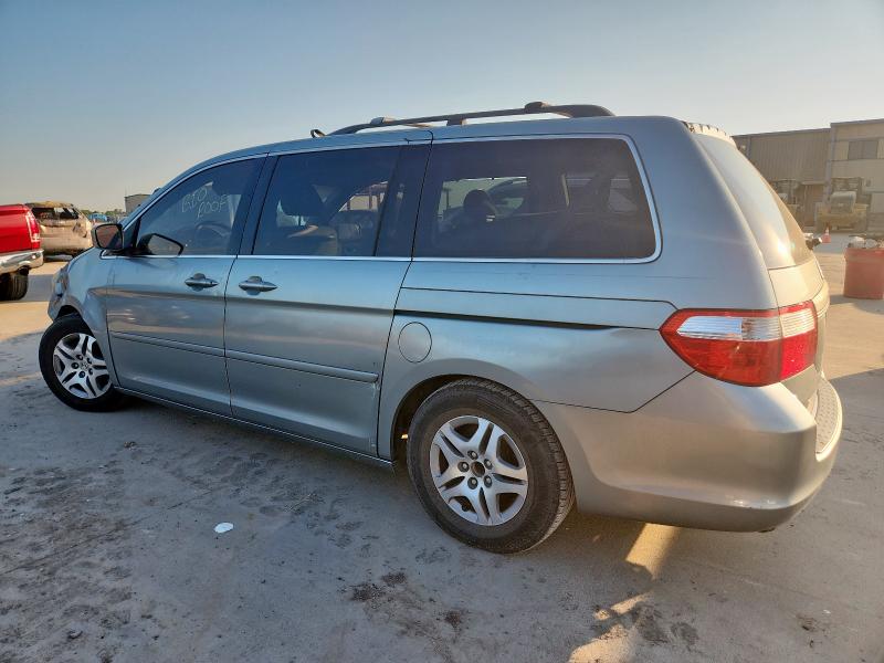 5FNRL38475B042245 - 2005 HONDA ODYSSEY EX SILVER photo 2
