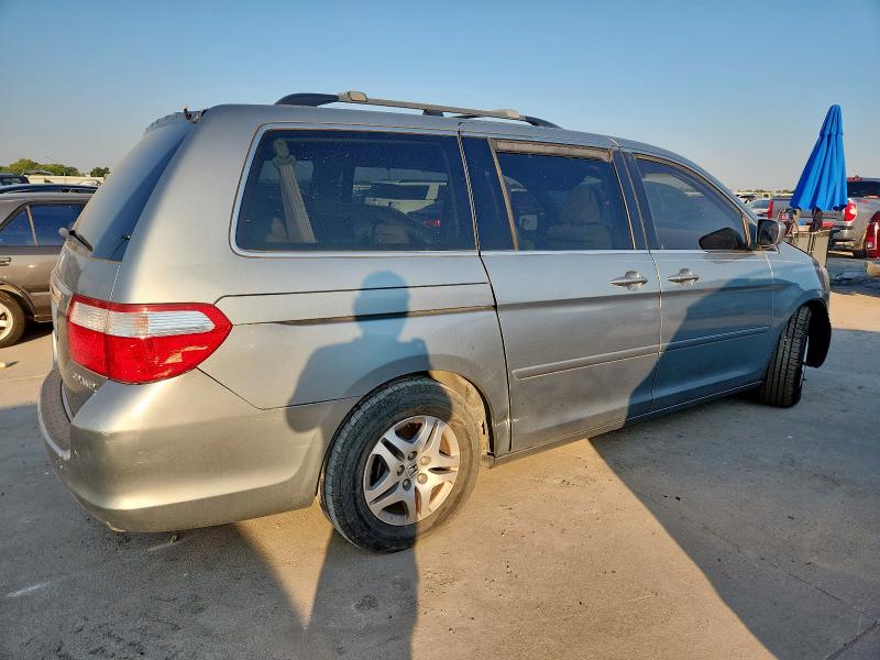 5FNRL38475B042245 - 2005 HONDA ODYSSEY EX SILVER photo 3