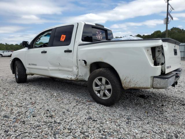 1N6AA0EK2EN501166 - 2014 NISSAN TITAN S WHITE photo 2