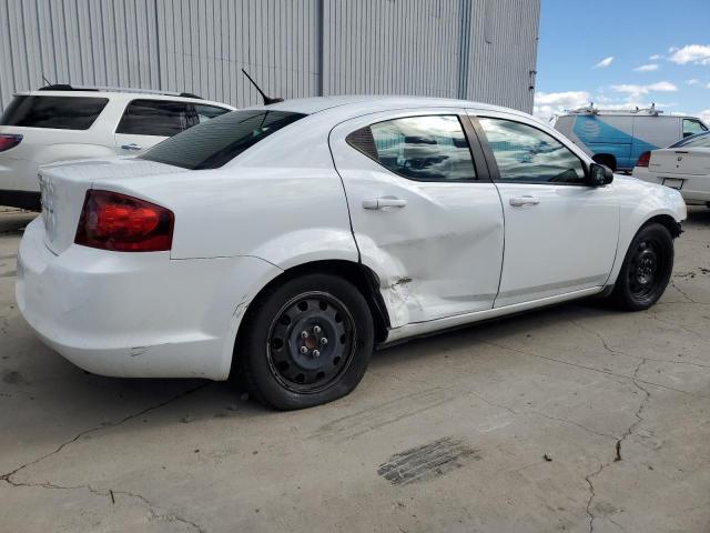 1B3BD4FB0BN590785 - 2011 DODGE AVENGER EXPRESS WHITE photo 3