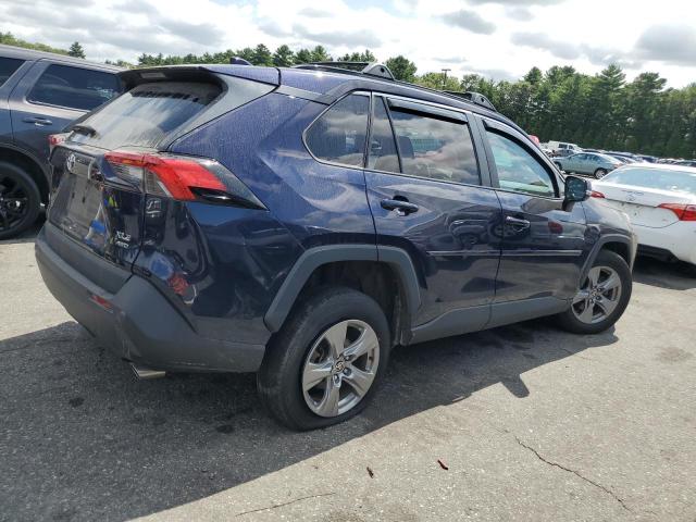 2T3P1RFV1NW280498 - 2022 TOYOTA RAV4 XLE BLUE photo 3