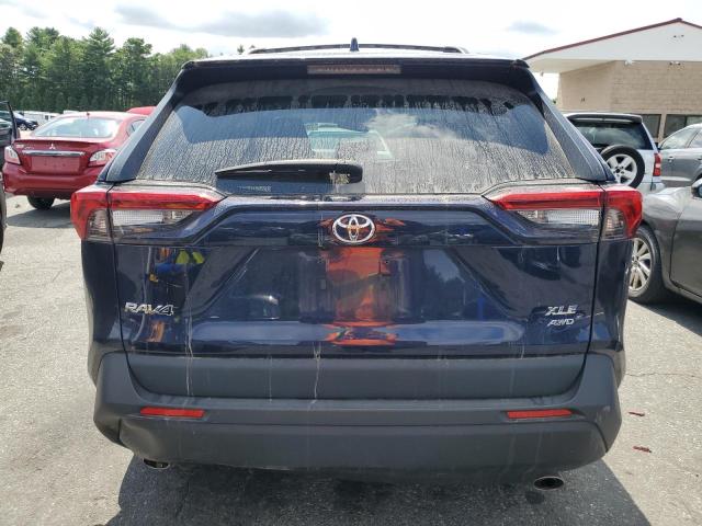 2T3P1RFV1NW280498 - 2022 TOYOTA RAV4 XLE BLUE photo 6
