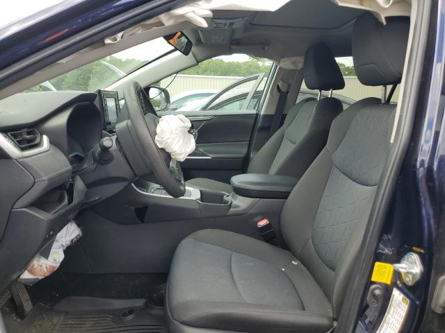 2T3P1RFV1NW280498 - 2022 TOYOTA RAV4 XLE BLUE photo 7