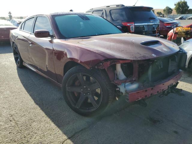 2C3CDXGJ8HH543441 - 2017 DODGE CHARGER R/T 392 BURGUNDY photo 4