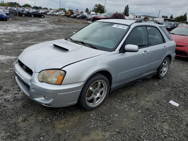 JF1GG29624G809032 - 2004 SUBARU IMPREZA WRX SILVER photo 1