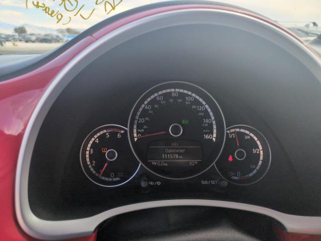 3VWJL7AT9DM608807 - 2013 VOLKSWAGEN BEETLE RED photo 9